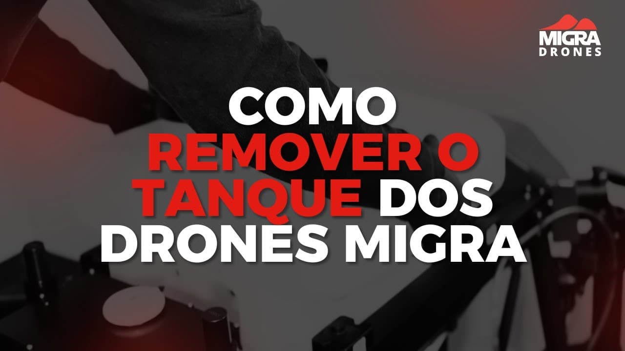 Thumbnail do vídeo: Remoção do tanque de um Drone Migra